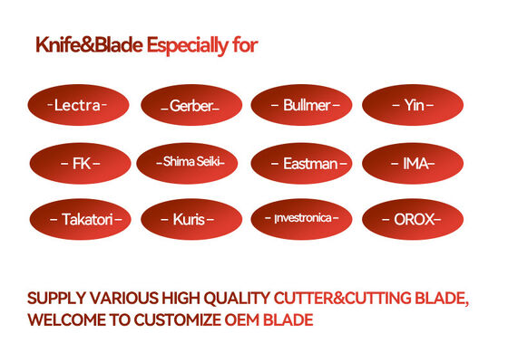 99913000 HSS MATERIAL KNIFE BLADE .078X.271 For Gerber 255*7.9*1.93mm